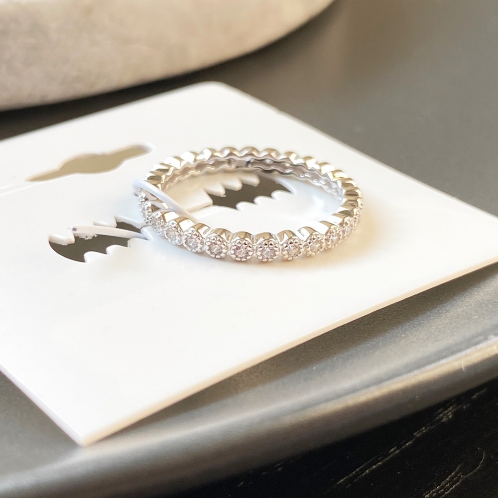 NEW LaFonn Milgrain Eternity Band - Picture 2 of 5